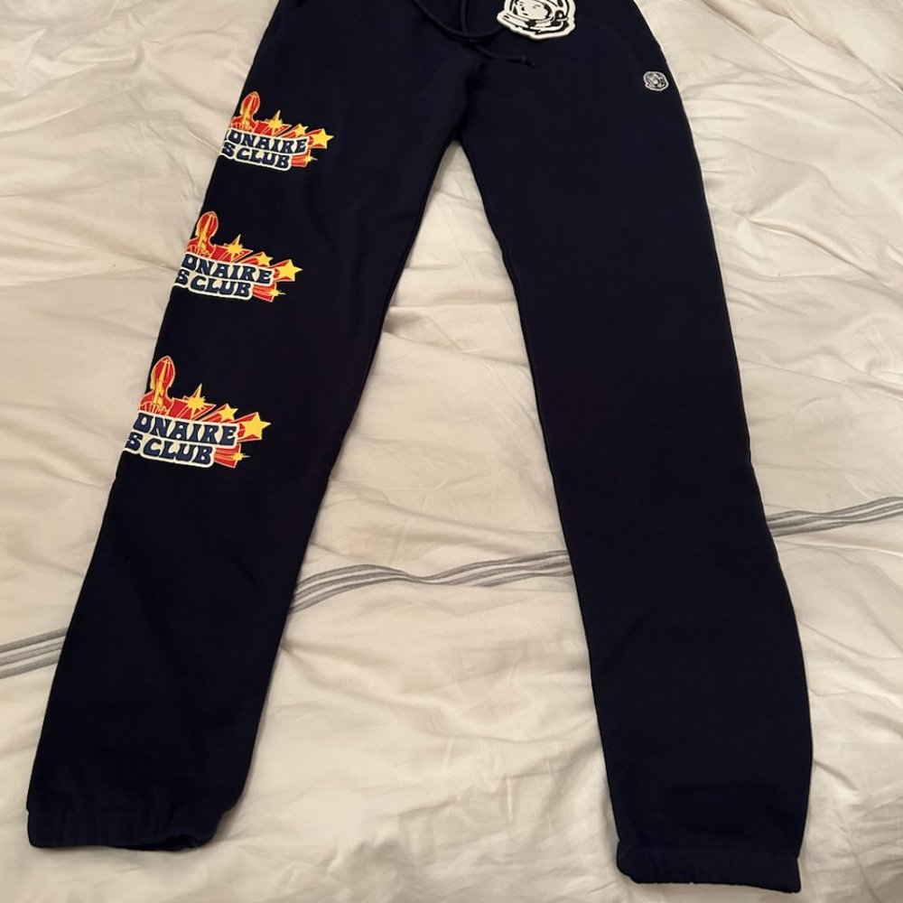 BILLIONAIRE BOYS CLUB BB SPACE RACE SWEAT PANT - NAVY BLAZER SM